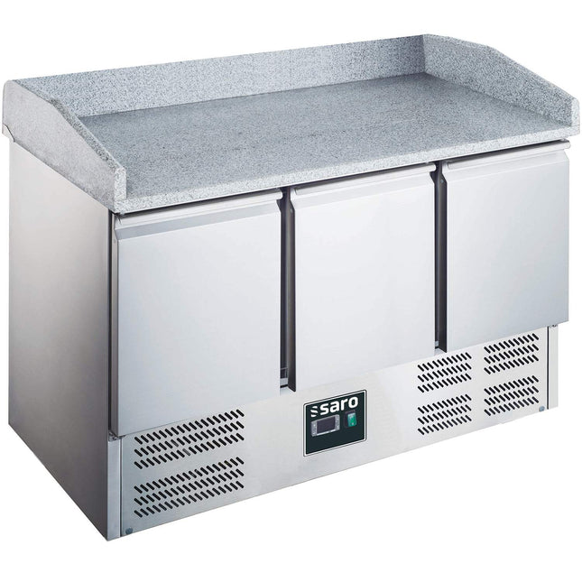 Pizzabord - med glasplade - Mål: 1400 x 700 x 866/1016 mm - Model: ES 903 PZ