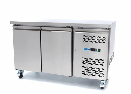 Kølebord - 136cm - 2 døre