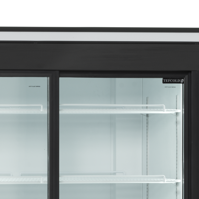 2-dørs displaykøler med baldakin - FSC1200S