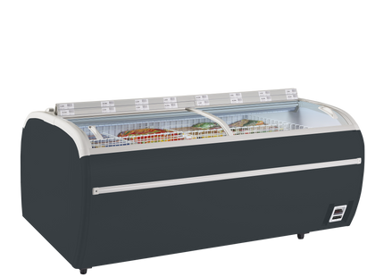 Antracite Supermarked Fryser - TWIN 220A-F