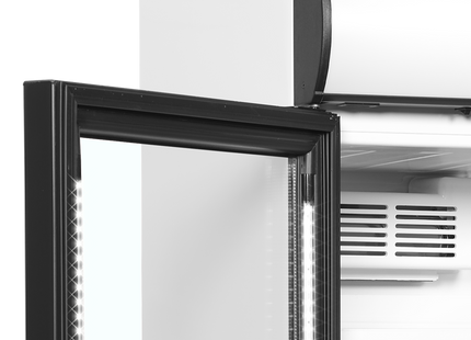 Flaskekøler, venstrehængt - CEV425CP 2 LED L/H