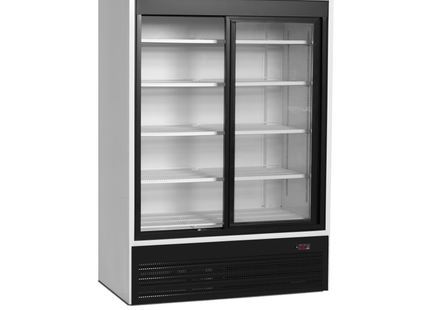 2-dørs displaykøler med baldakin - FSC1200S