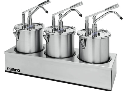 Sauce dispenser sæt med 3
model PD-003