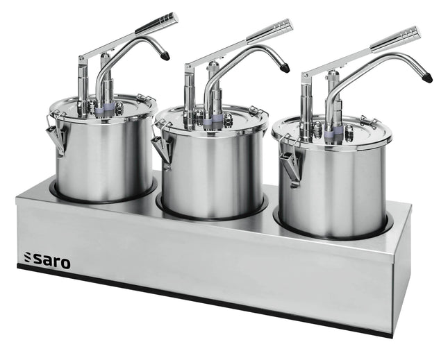 Sauce dispenser sæt med 3
model PD-003