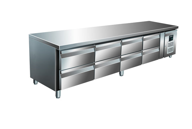 Kølet underbord kølebord, 4x2 skuffer 
model UGN 4180 TN