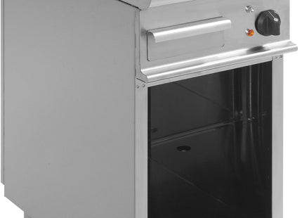 Elektrisk bageplade med åbent stativ
model E7/KTE1BAR
