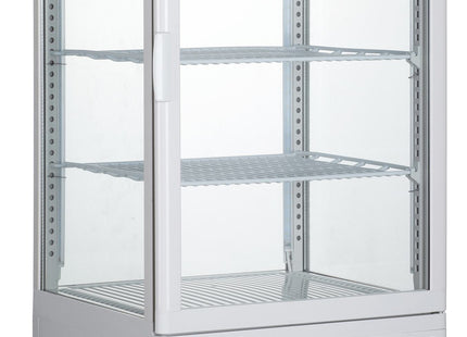 Mini Kølet Showcase Ventileret Køling
model SC 80 hvid