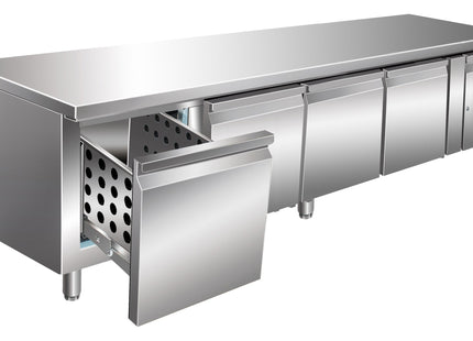 Kølet underbord med skuffer
model UGN 4100 TN-4S