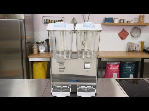 Drikkevareautomat - 3 x 18L - Elektrisk - inkl omrøringsmekanisme