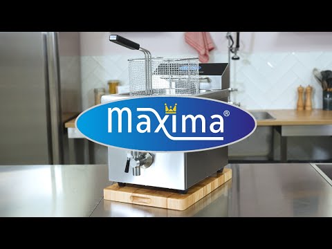 Friture - 8L - 1 kurv - Induktion - med aftapningshane