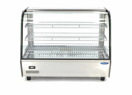 Opvarmet maddisplay - 160L - 85,6cm - 3 hylder