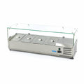 Countertop Prep Fridge - 120cm - Fits 4 x 1/3 GN