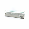 Countertop Prep Fridge - 140cm - Fits 6 x 1/3 GN