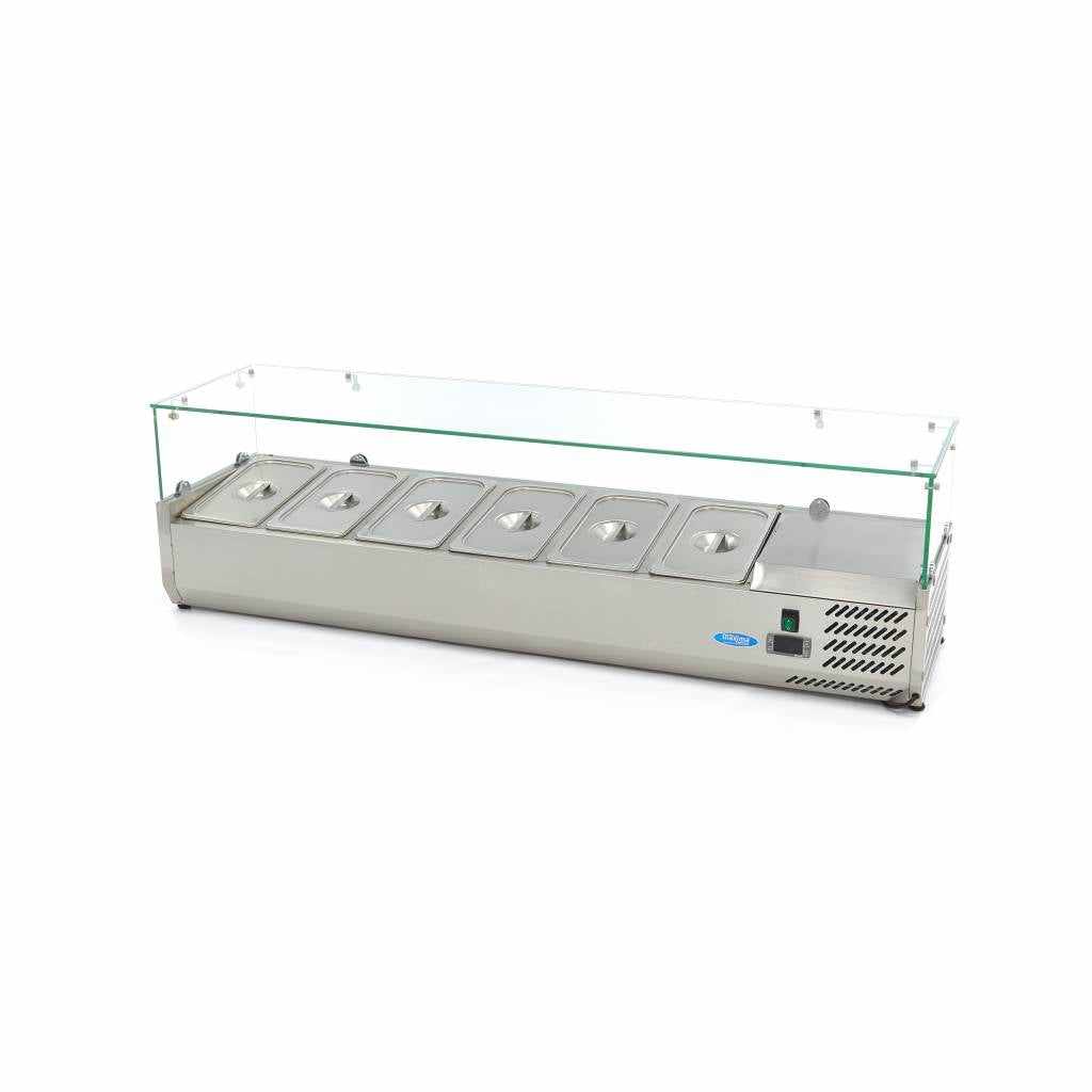 Bordmodel køleskab - 150 cm - Passer til 6 x 1/3 GN