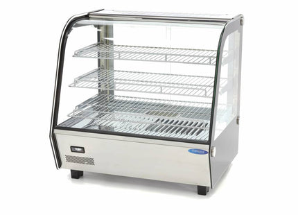 Opvarmet maddisplay - 120L - 67,8cm - 3 hylder