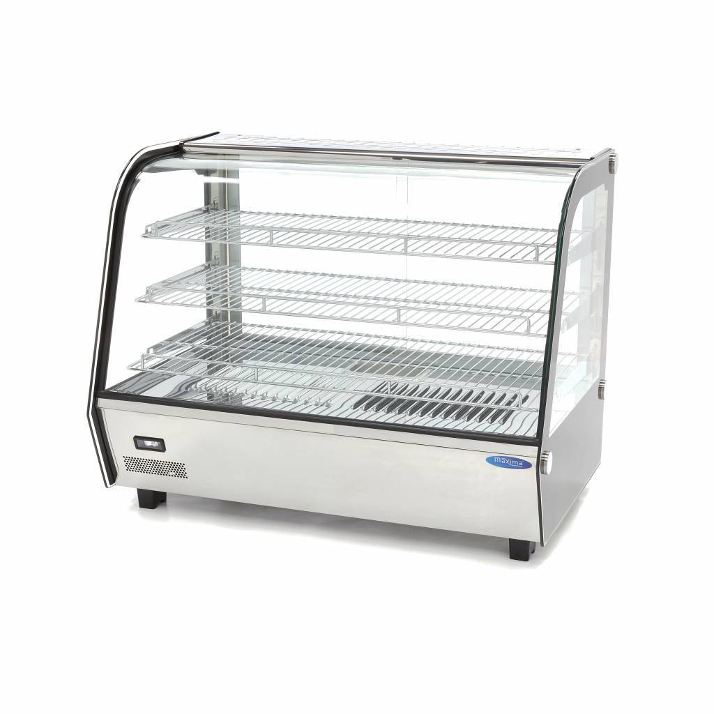 Opvarmet madudstilling - 160L - 85,6cm - 3 hylder