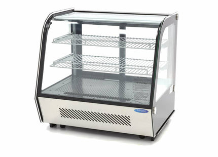 Displaykøleskab - 120 liter - 70 cm - skydedøre bag