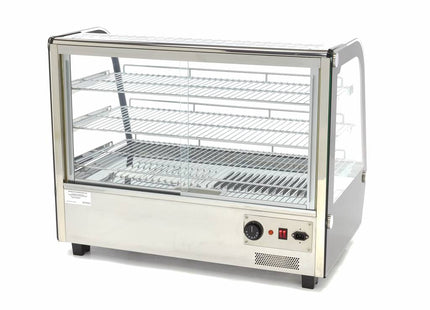 Opvarmet maddisplay - 160L - 85,6cm - 3 hylder