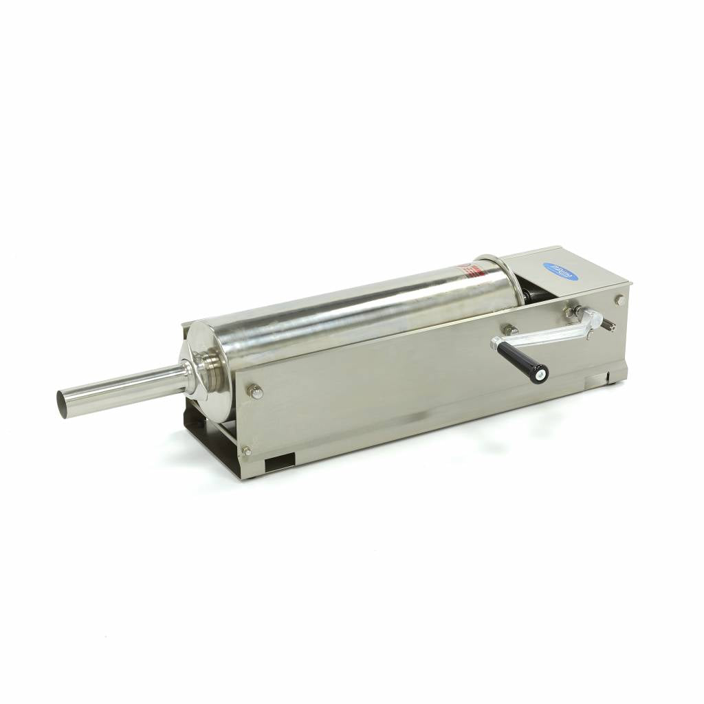 Sausage Stuffer - 7L - Horizontal - incl 4 Filling Tubes
