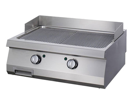 Heavy Duty Grillplade - Rillet - Dobbelt enhed - 70 cm dyb - Elektrisk