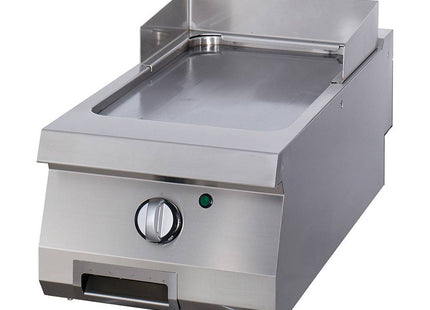 Heavy Duty bageplade - Glat - Enkelt enhed - 70 cm dyb - Elektrisk