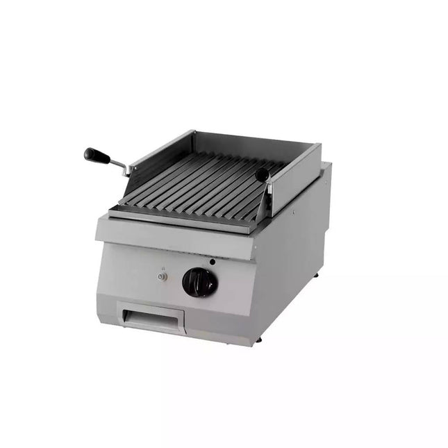 Heavy Duty Lavasten Grill - Enkelt enhed - 70 cm dyb - Gas