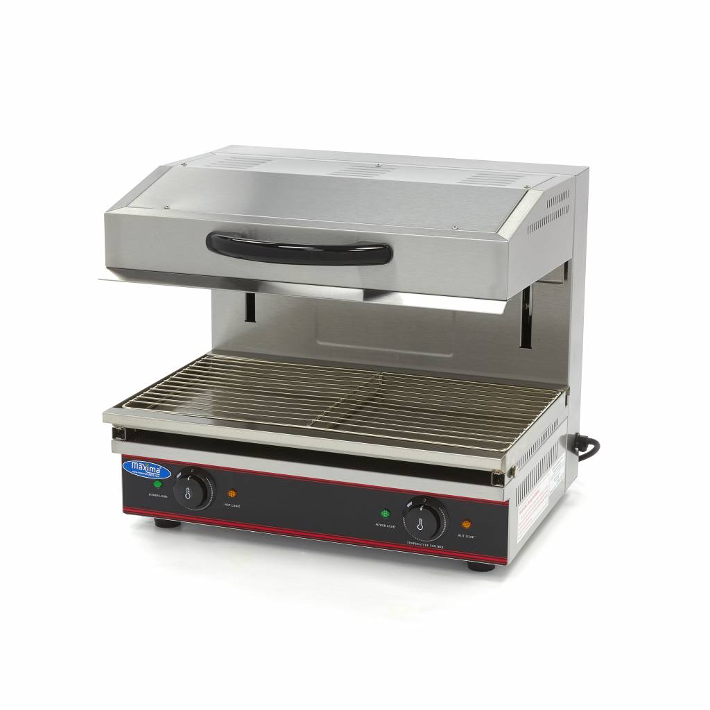 Salamandergrill - 59 x 32 cm - 3600 W - med løft