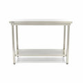 Stainless Steel Table - 100 x 70cm - Adjustable Height