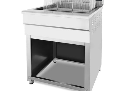 Friture - 45L - 1 kurv - med afløbshane - 400V