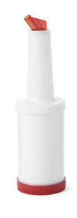 Opbevarings- & skænkeflaske, BarUp, 0,8L, Hvid, ⌀90x(H)300mm