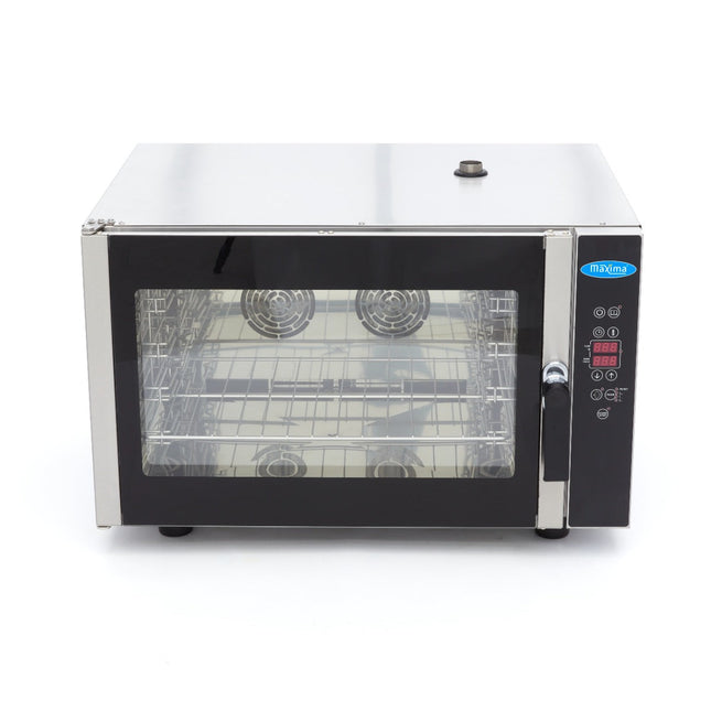 Kombidampovn - Passer til 4 bakker (1/1 GN / 60 x 40 cm) - Digitalt display - 400V