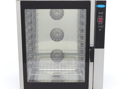 Kombidampovn - Passer til 10 bakker (1/1 GN / 60 x 40 cm) - Digitalt display - 400V