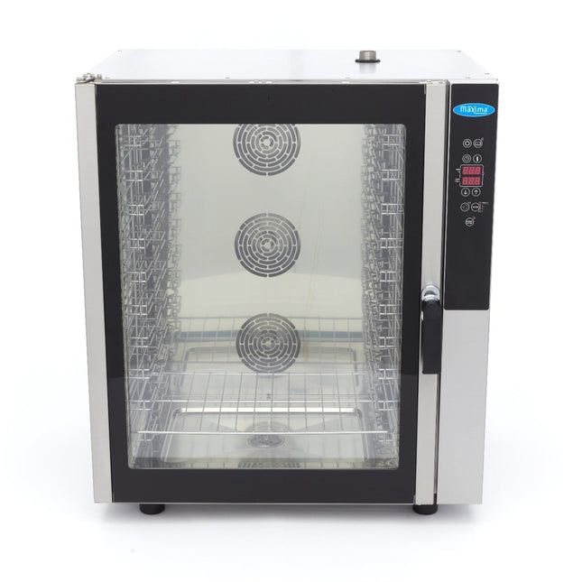 Kombidampovn - Passer til 10 bakker (1/1 GN / 60 x 40 cm) - Digitalt display - 400V