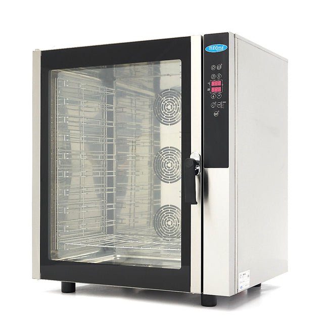 Kombidampovn - Passer til 10 bakker (1/1 GN / 60 x 40 cm) - Digitalt display - 400V