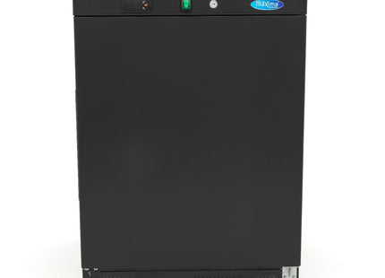 Køleskab - 200L - 3 justerbare hylder - Sort