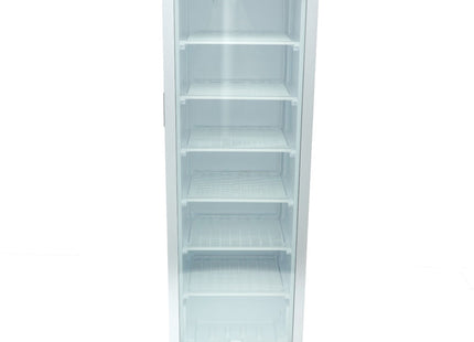 Fryser - 400L - Rustfrit stål - med glasdør