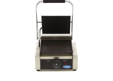 Kontaktgrill - Rillet - Enkelt Grillplade - 22cm