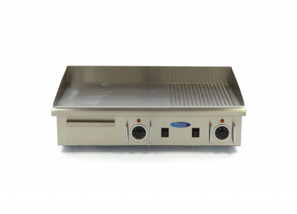 Stegeplade - Halvrillet - 73cm - inkl Drypbakke - 400V