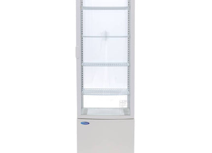 Displaykøleskab - 235 liter - 52 cm - Hvid