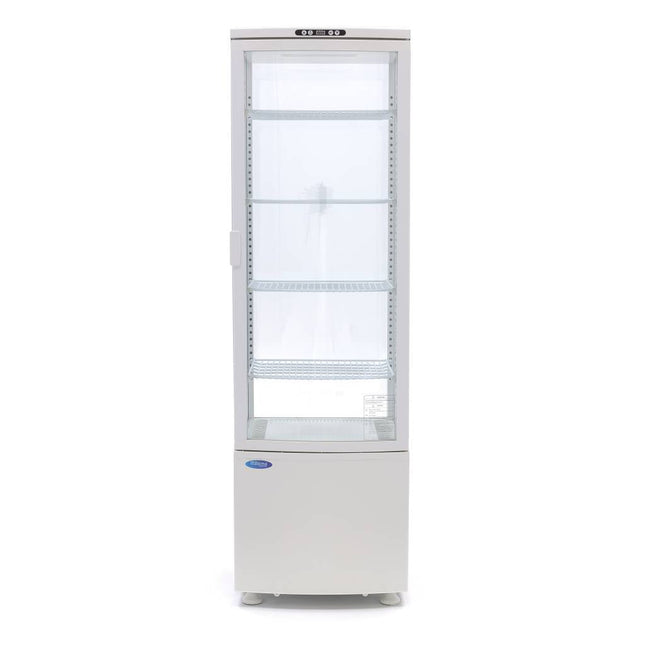 Displaykøleskab - 235 liter - 52 cm - Hvid