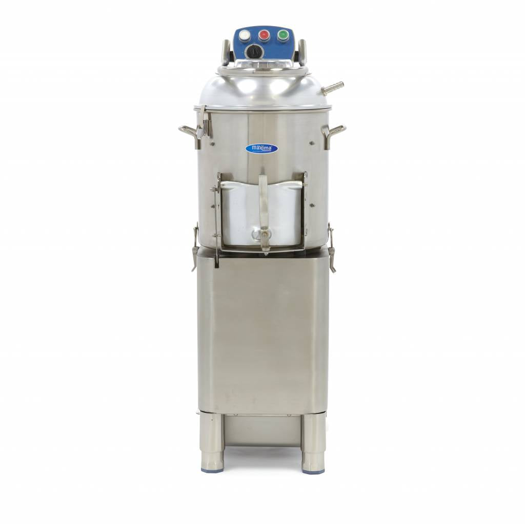 Kartoffelskrællermaskine - 15 kg - 300 kg/t - Indbygget timer