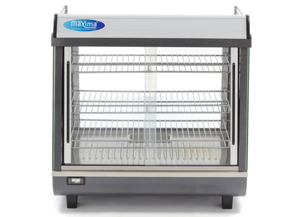 Opvarmet maddisplay - 96L - 67,5 cm - 3 hylder