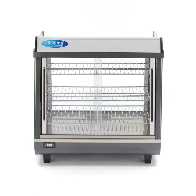 Opvarmet maddisplay - 96L - 67,5 cm - 3 hylder