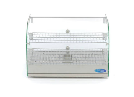 Opvarmet maddisplay - 45L - 55cm - 2 hylder