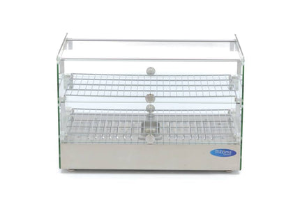 Opvarmet maddisplay - 50L - 55cm - 2 hylder