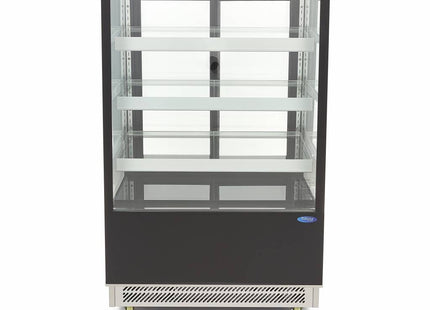 Displaykøleskab - 500 liter - 120 cm - på hjul