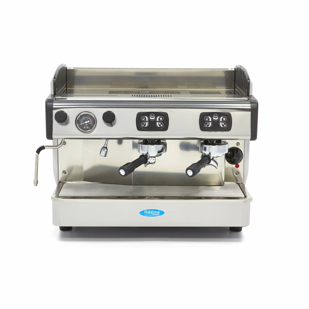 Espressomaskine - 2 stempler - 480 kopper i timen - stor