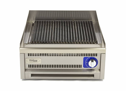 Kommerciel Chargrill - Dobbelt enhed - 60 cm dyb - Gas