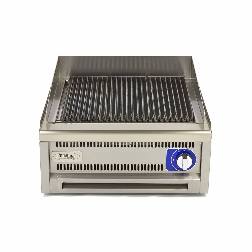 Kommerciel grill (Chargrill) - Dobbelt enhed - 60 cm dyb - Gas