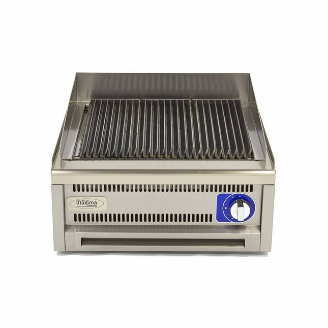Kommerciel Chargrill - Dobbelt enhed - 60 cm dyb - Gas